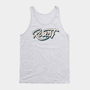 Coffee Roast Typography Tank Top